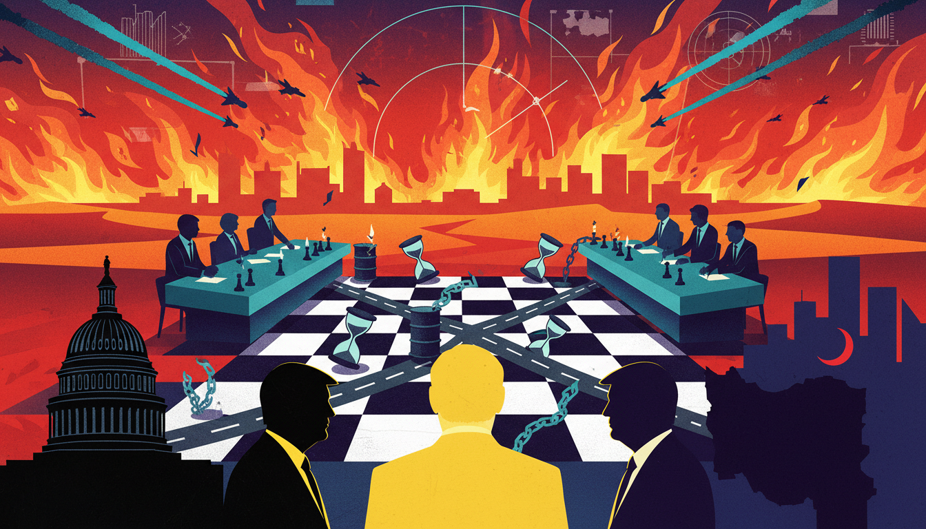 美伊在炮火中谈判：Vance成意外主角