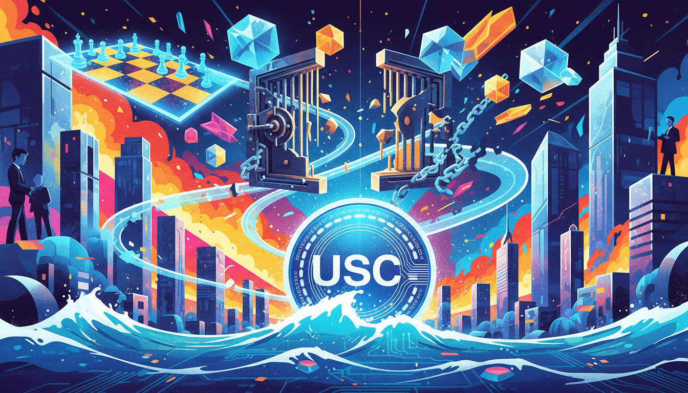 USDC登上海洋公链：机构RealFi的新赌注