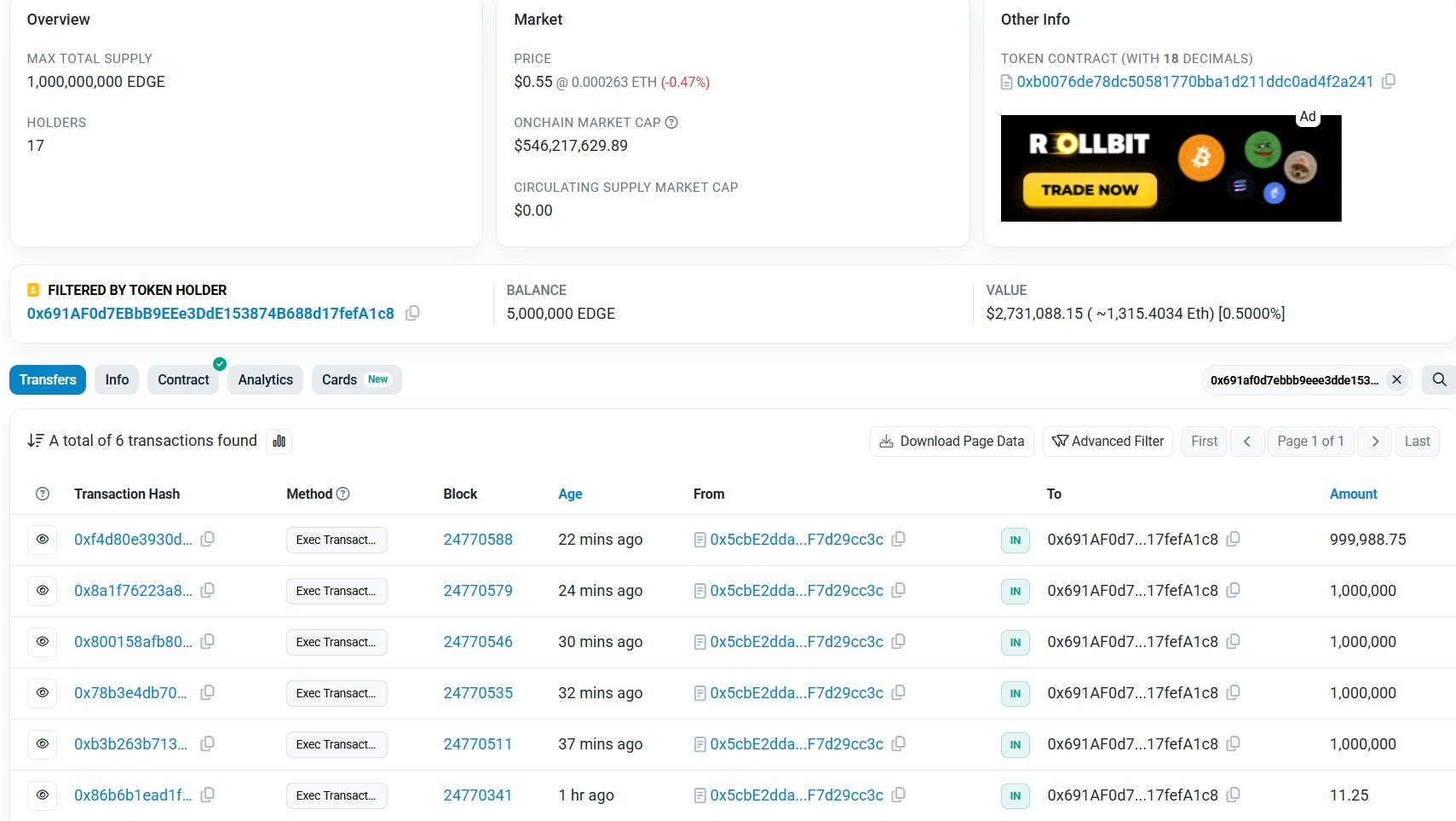 今日EdgeX 正式 TGE!空投到账:教你用 AiCoin 空投雷达高效领取并锁定收益_aicoin_图2 今日EdgeX 正式 TGE!空投到账:教你用 AiCoin 空投雷达高效领取并锁定收益_aicoin_图2
