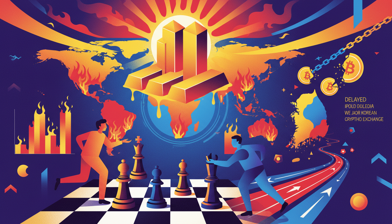 Gold soars to 4800, tension between the US and Iran and hidden currents in the Korean chain.