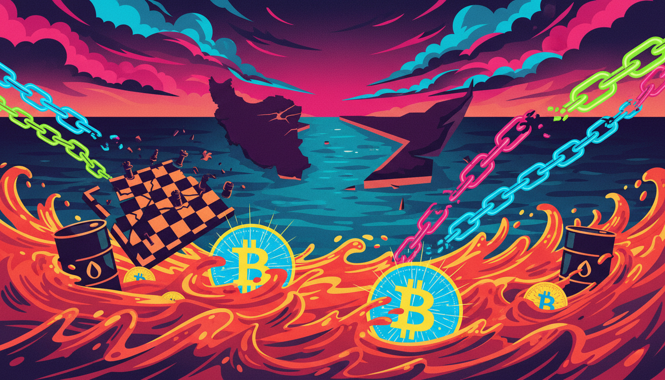 霍尔木兹新协议草案：油价震荡与加密定价权