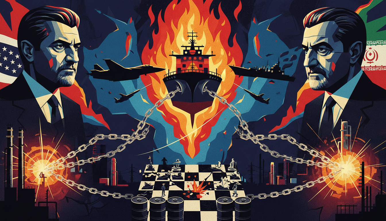 Fire and Oil on the Hormuz: The US-Iran Standoff Weighs on Global Energy