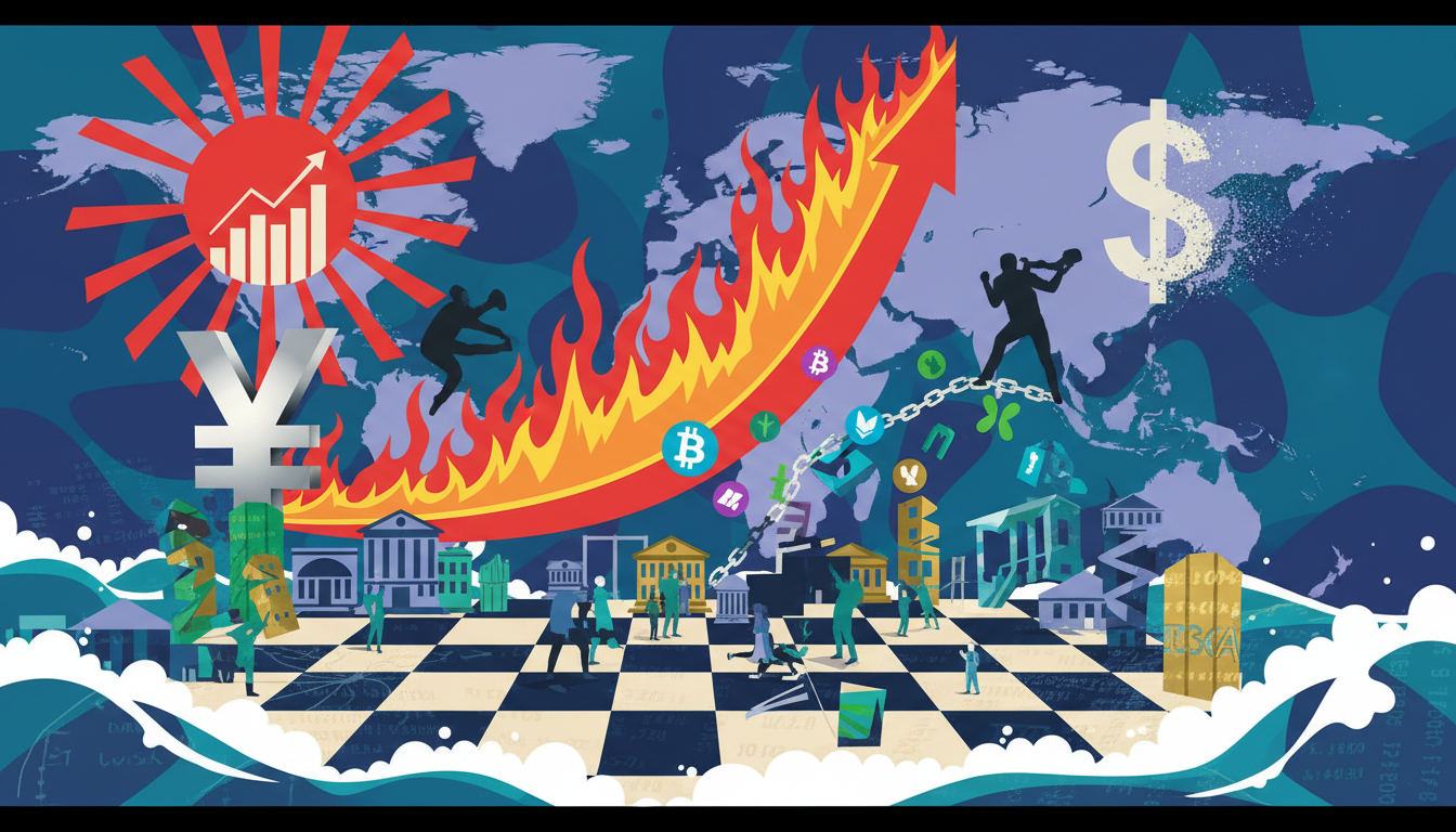 日本利率觉醒：日元套利逆风下的加密连锁反应