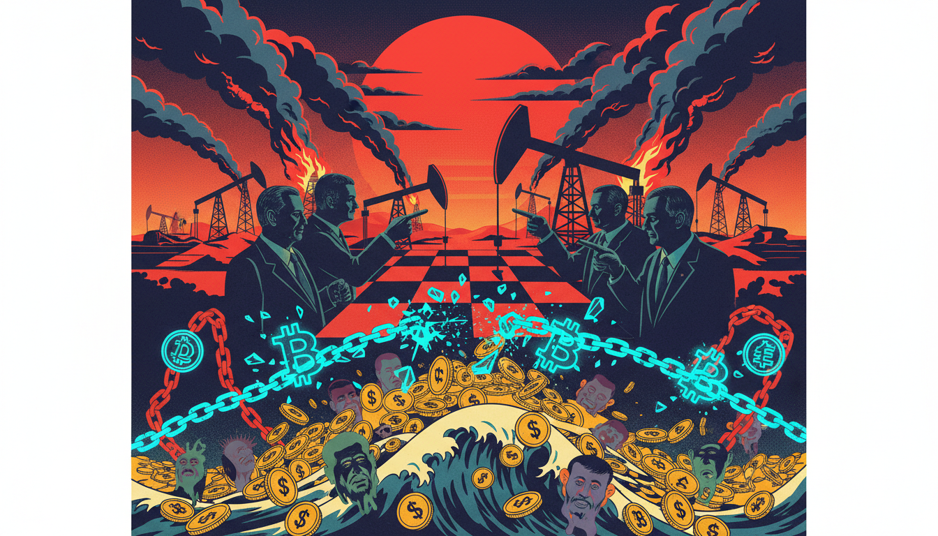 美伊谈判破裂：油价阴影下的加密押注