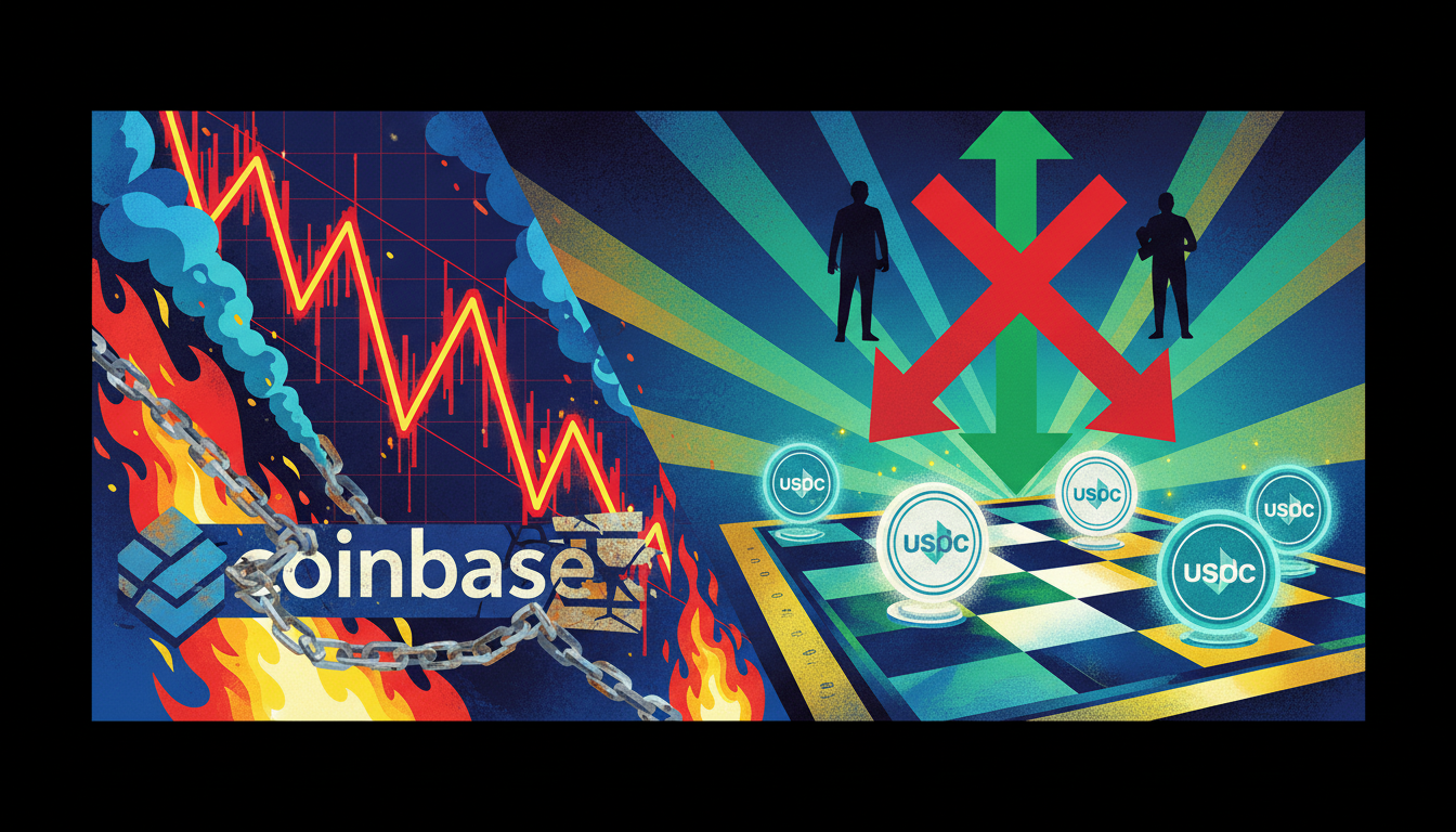 Coinbase风险出清与USDC争夺新高地