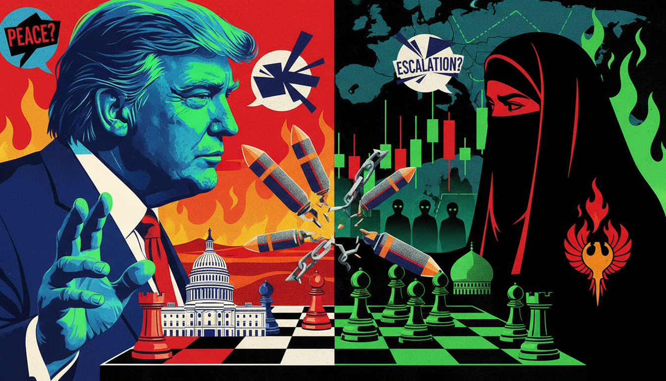 特朗普放风伊朗想和谈，市场该信吗？