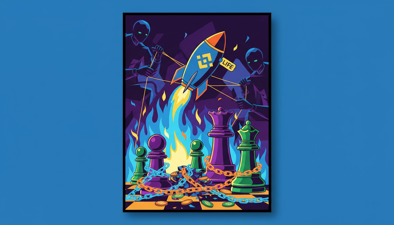 币安人生代币暴涨背后的控盘疑云