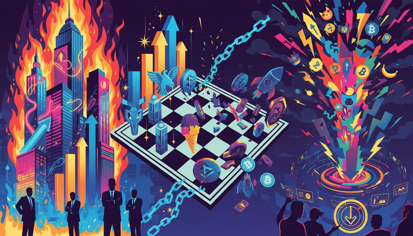 Why does cryptocurrency become more volatile when U.S. stocks reach historical highs?