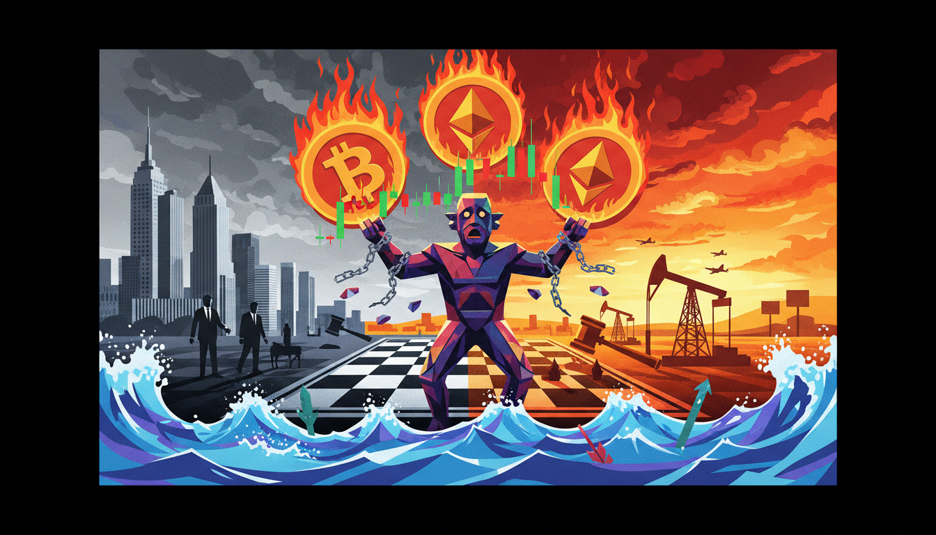 威廉姆斯放话与中东阴云：加密市场为何先崩？