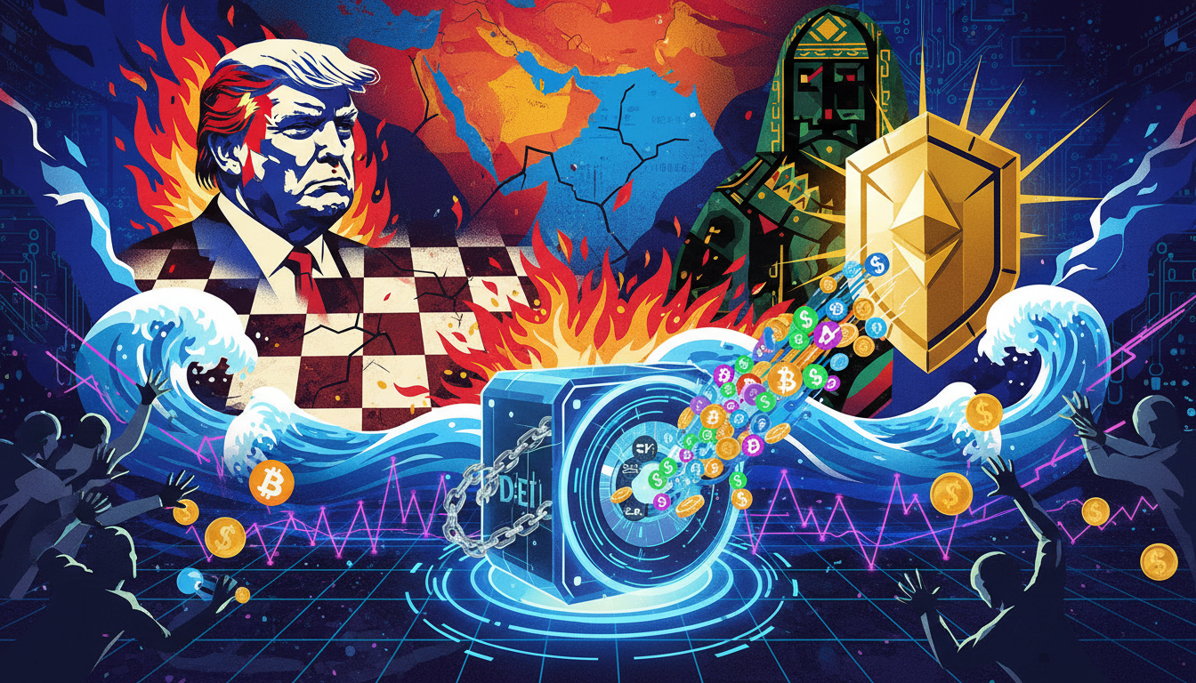 特朗普摇摆与Aave挤兑：避险资金在逃向何方