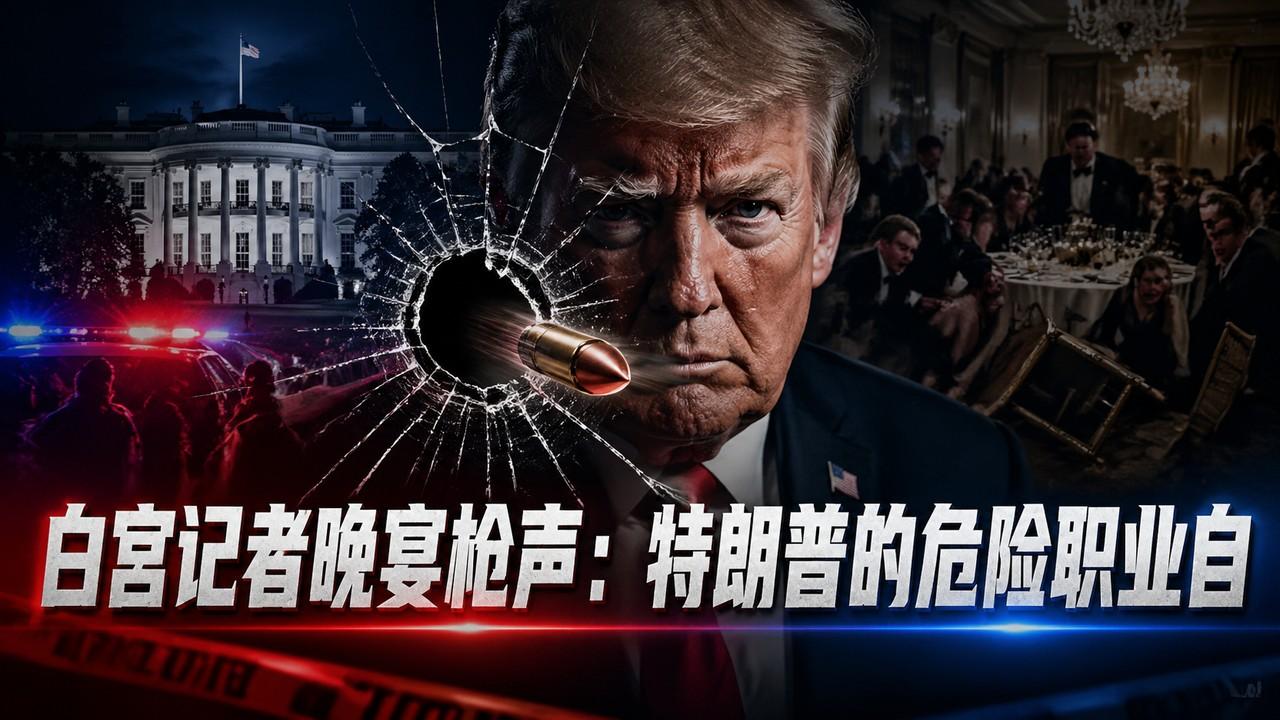 白宫记者晚宴枪声：特朗普的危险职业自白