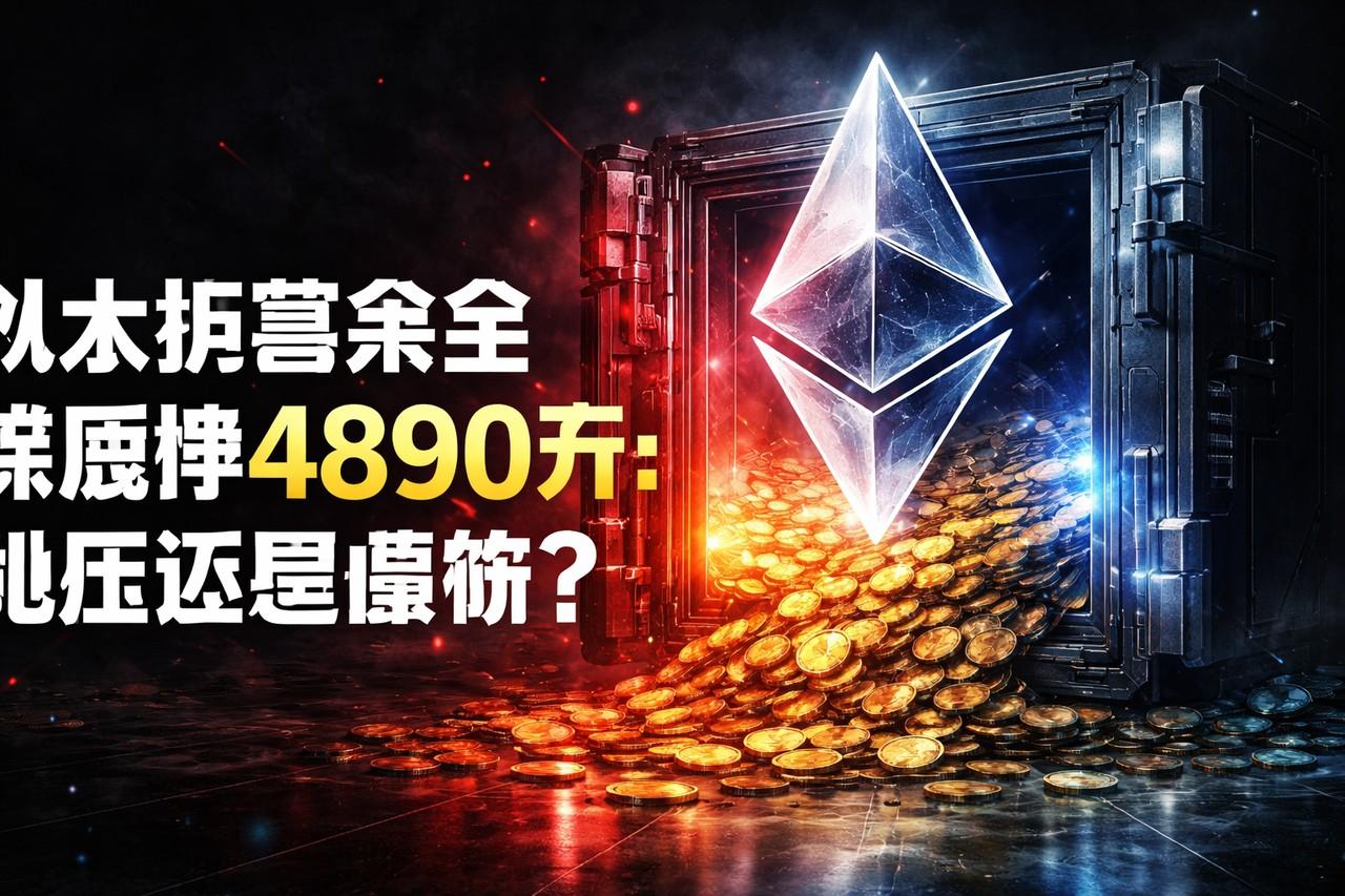 以太坊基金会解质押4890万：抛压还是虚惊？