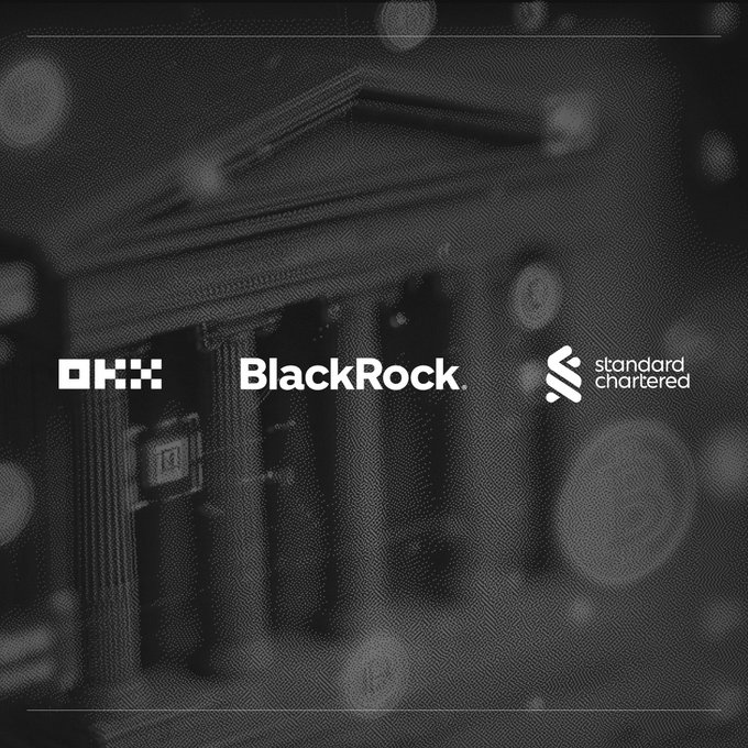 OKX 携手贝莱德、渣打银行，探索金融创新_aicoin_图1