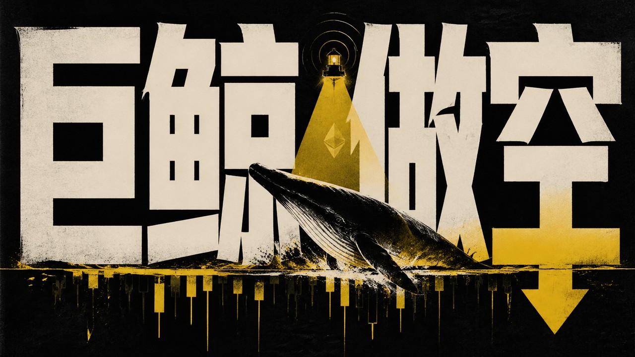 以太坊ETF两日近亿流出：巨鲸20倍做空