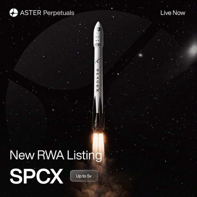 $SPCX Pre-IPO Perpetual Worldwide First Exposure, Aster is Degrading Wall Street! Musk's Starship Just Launched, 1.75 Trillion Historic Largest IPO Surprise!_aicoin_Image1 $SPCX Pre-IPO Perpetual Worldwide First Exposure, Aster is Degrading Wall Street! Musk's Starship Just Launched, 1.75 Trillion Historic Largest IPO Surprise!_aicoin_Image1
