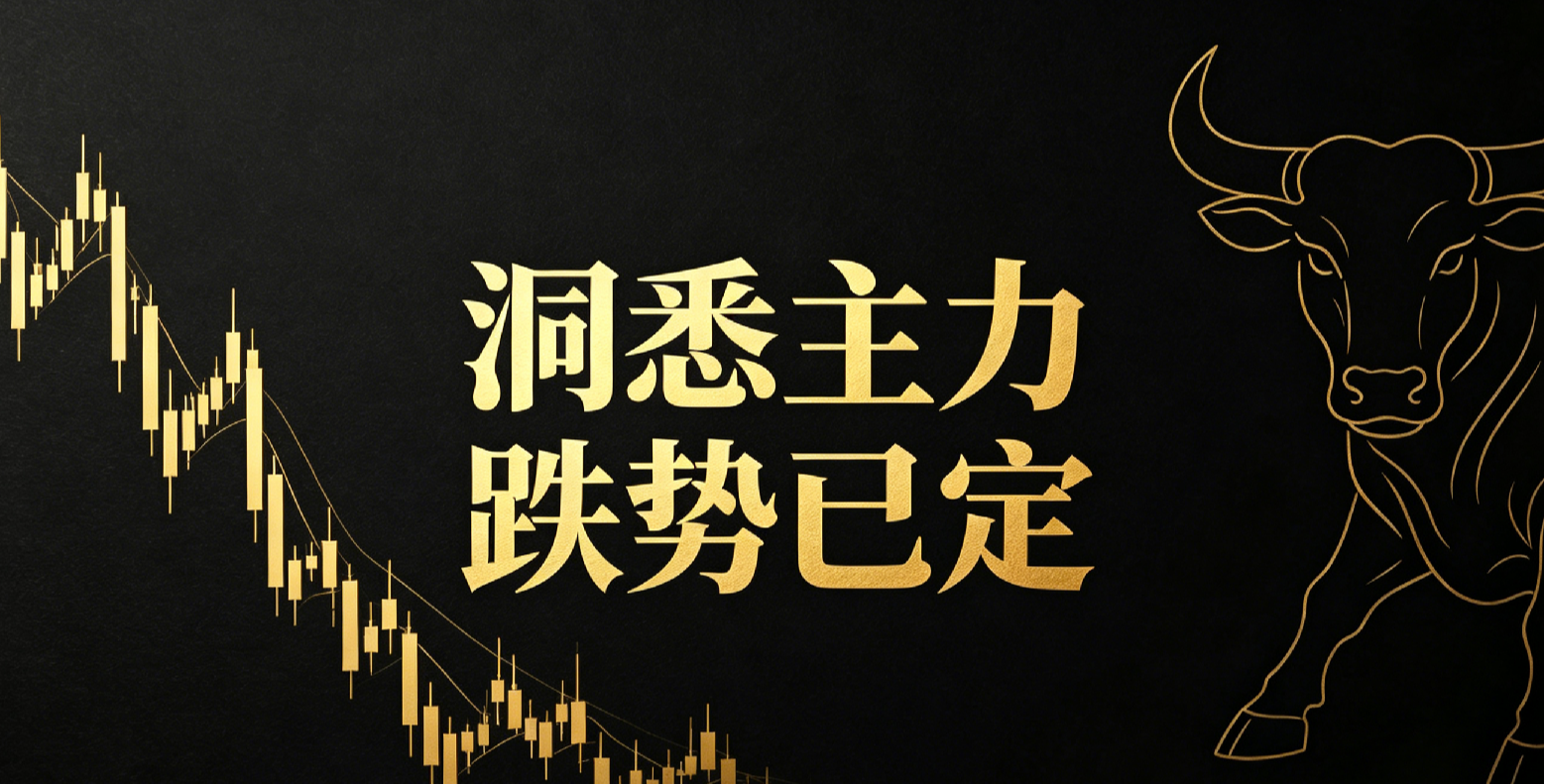 Understand the main force's intention! The next downward path of Bitcoin is clear at a glance!