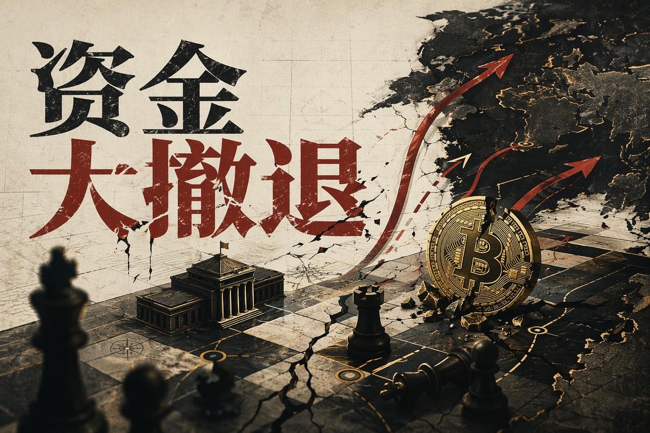 合约爆仓叠加ETF失血：加密资金大撤退