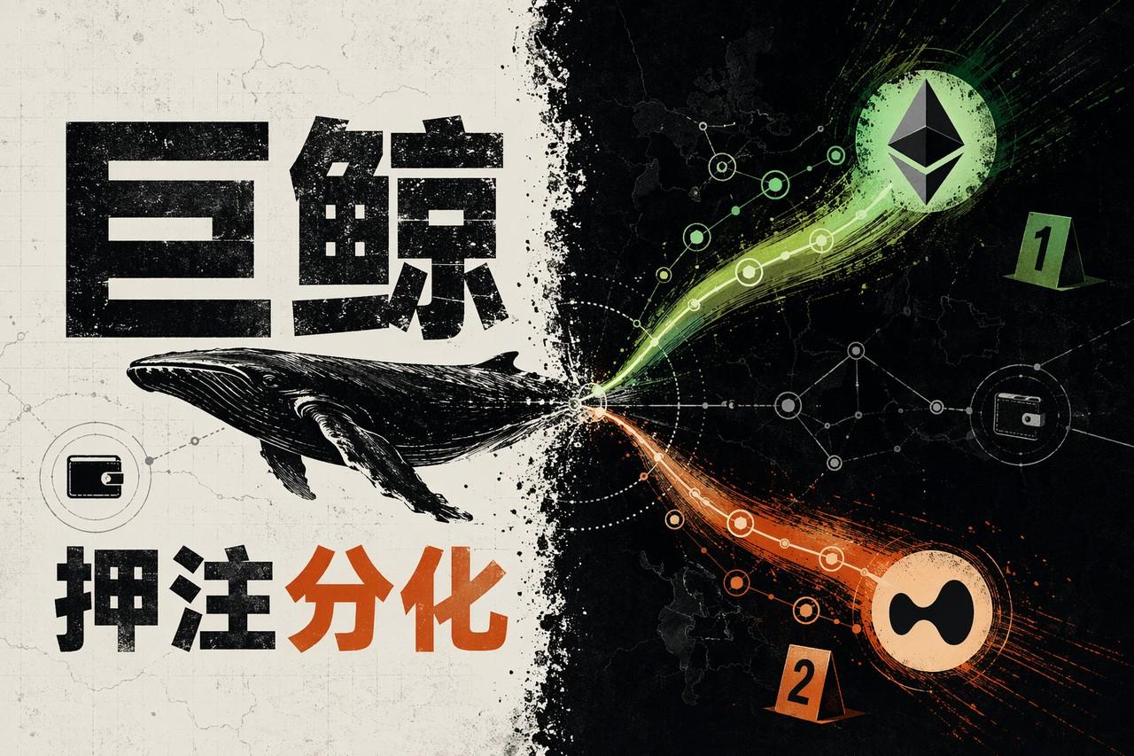 巨鲸重返战场：做多ETH做空HYPE押注分化