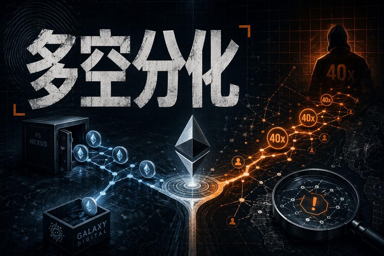 FG Nexus转仓与40倍多单：ETH多空谁更准？