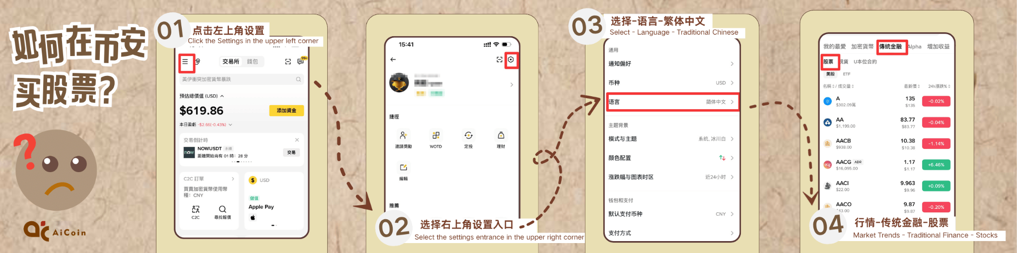 费率惊现腰斩！币安美股交易上线限时 5 折优惠，350U 账本硬核更新_aicoin_图3