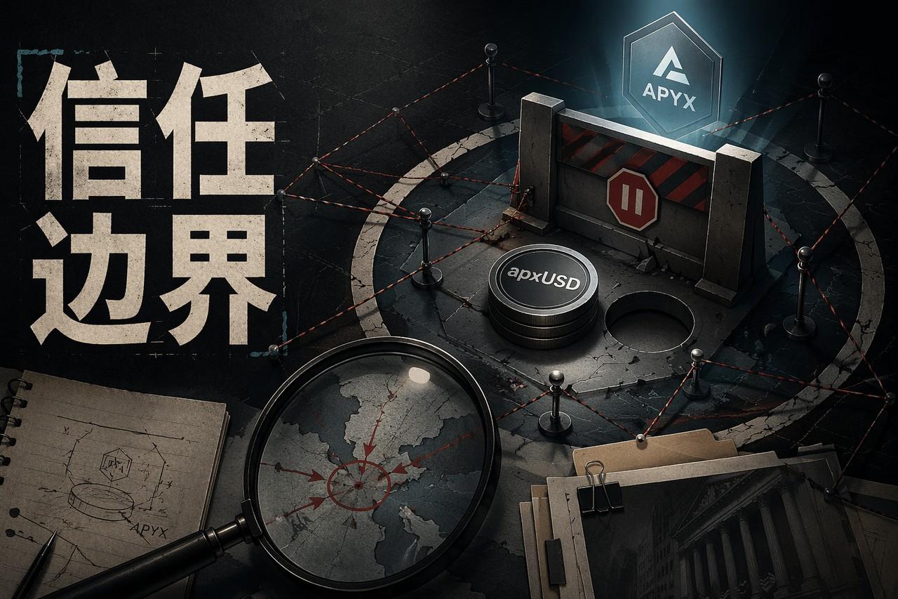 Apyx 周末抽走流动性：信任边界在哪里？