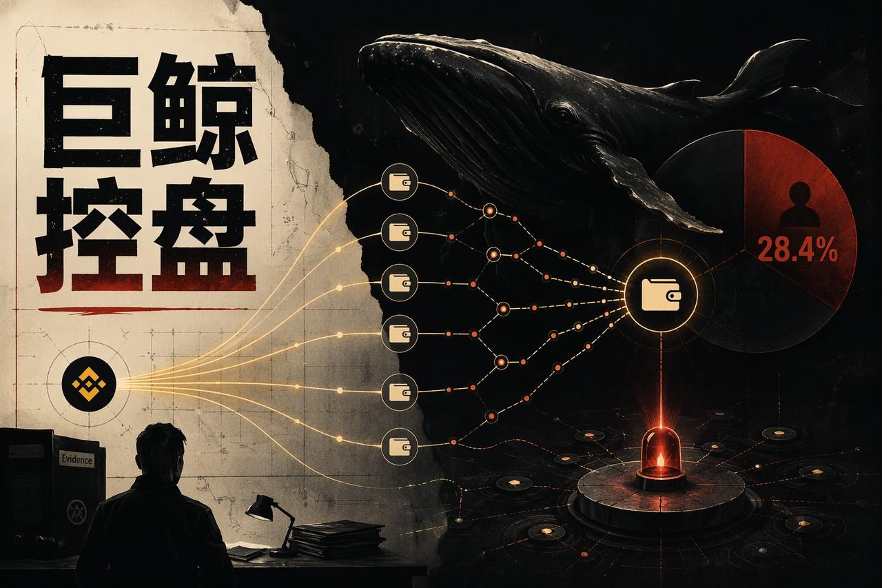 币安人生被单鲸吃下近三成，20倍拉升是谁在控盘？