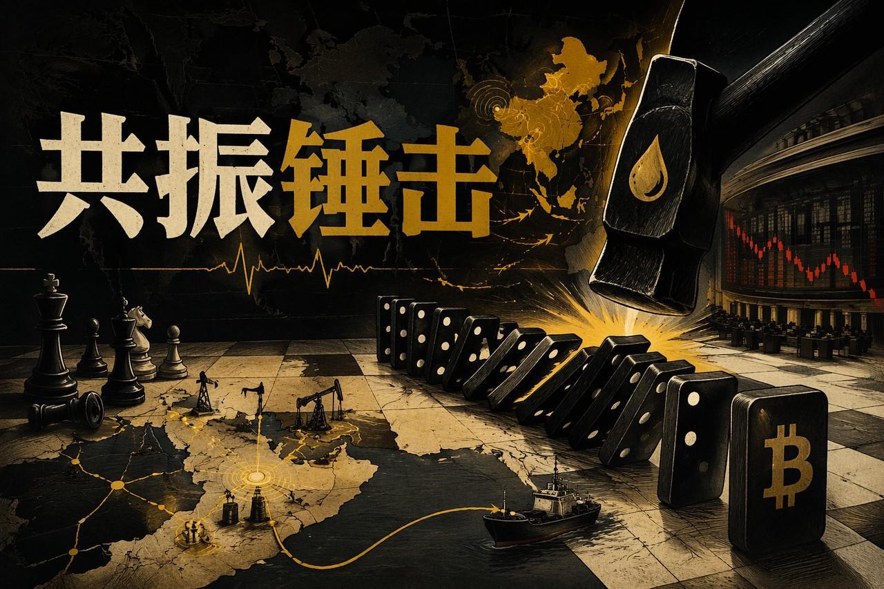 油价暴涨与韩股熔断：加密市场的下一根多米诺