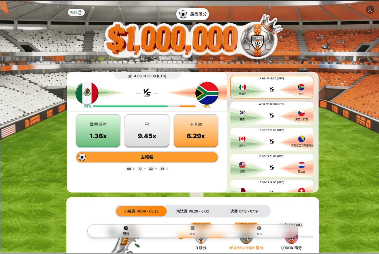 The 2026 World Cup kicks off tonight! Goldman Sachs predicts this team has a 26% chance of winning, plus Bybit's million-dollar guide!