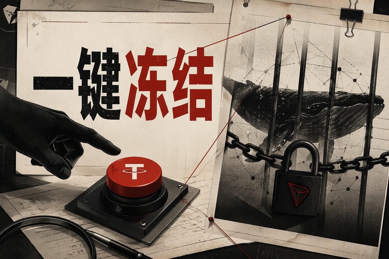 Tether 一键冻结：Tron 巨鲸被锁死