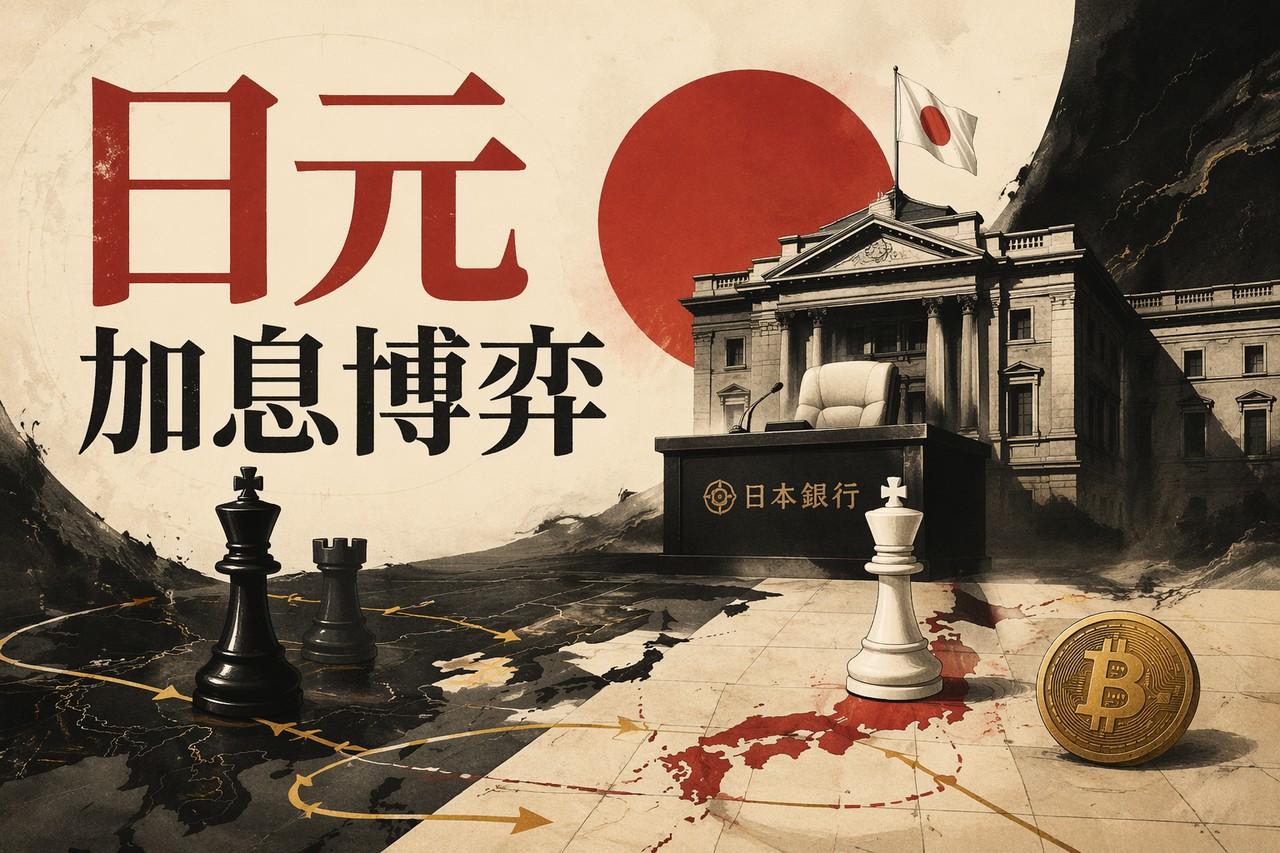 日银加息至1%：套息重定价下的比特币博弈