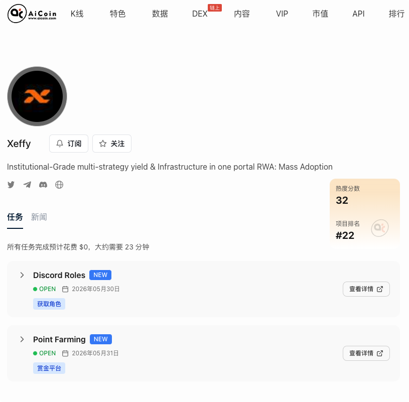 空投雷达:Xeffy 电报小程序零成本全攻略_aicoin_图2 空投雷达:Xeffy 电报小程序零成本全攻略_aicoin_图2