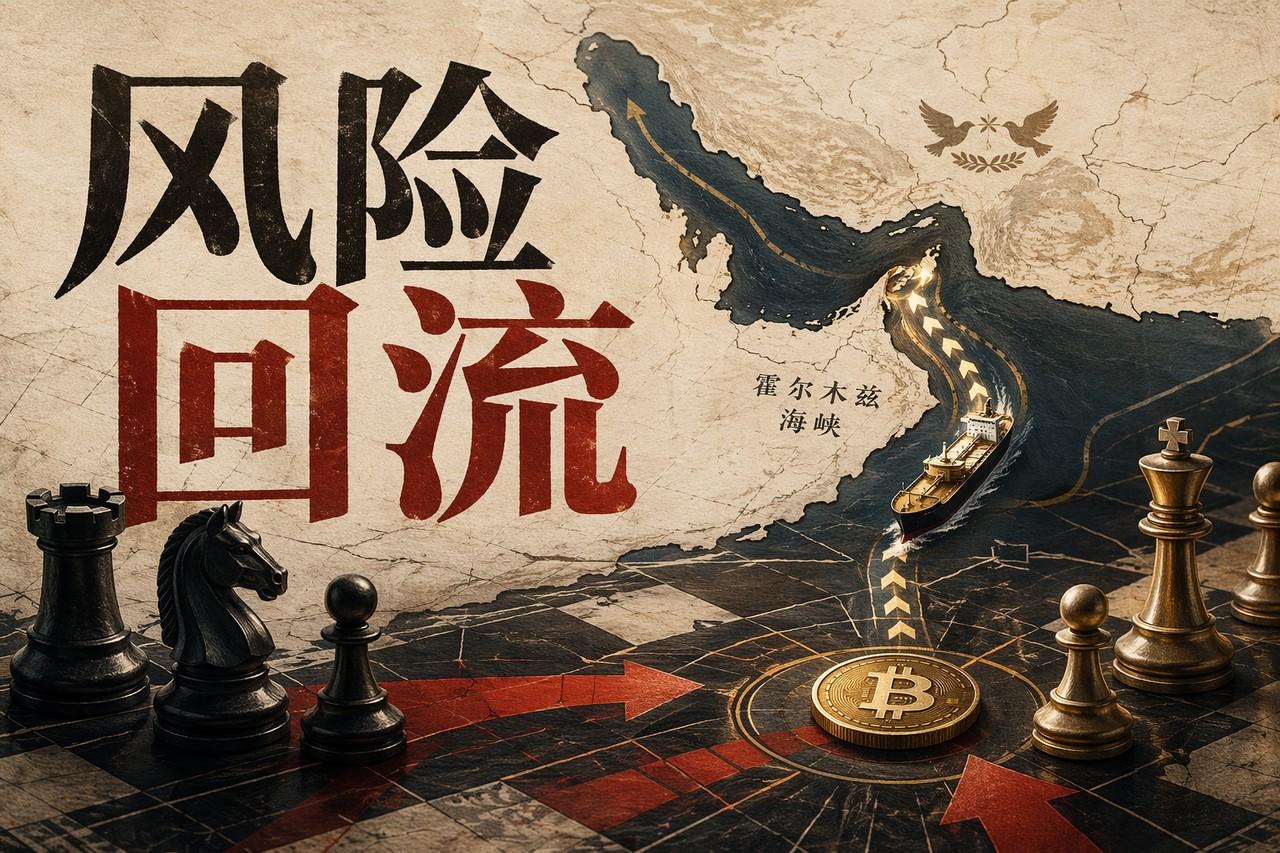 霍尔木兹重启与芯片暴涨：风险偏好回流加密