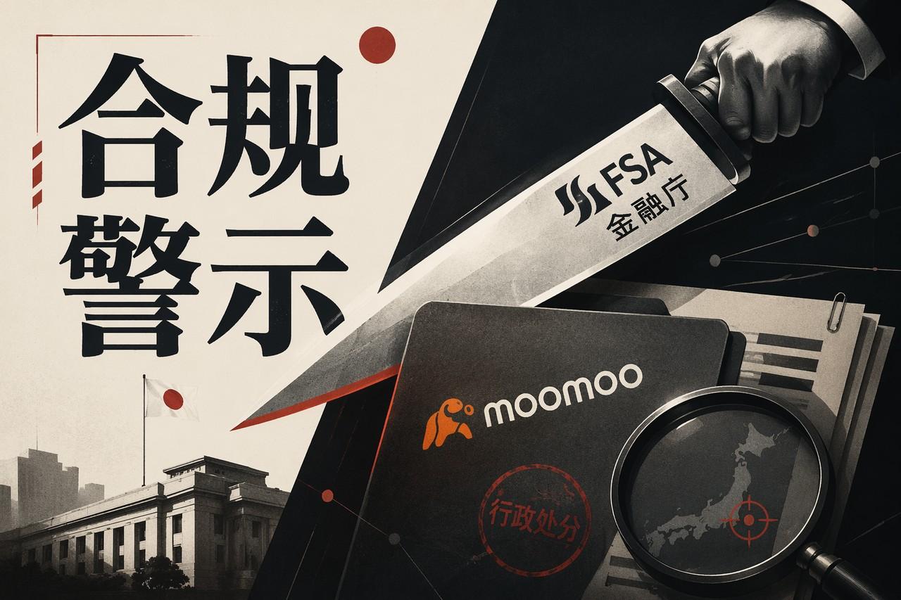 日本金融厅挥刀moomoo：外资券商的合规警示
