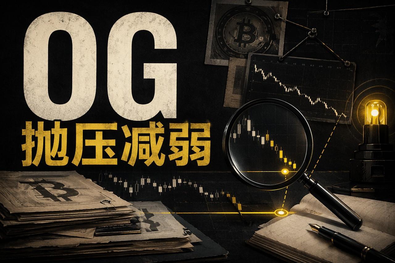 OG抛压降至两年低点，比特币是否接近底部？