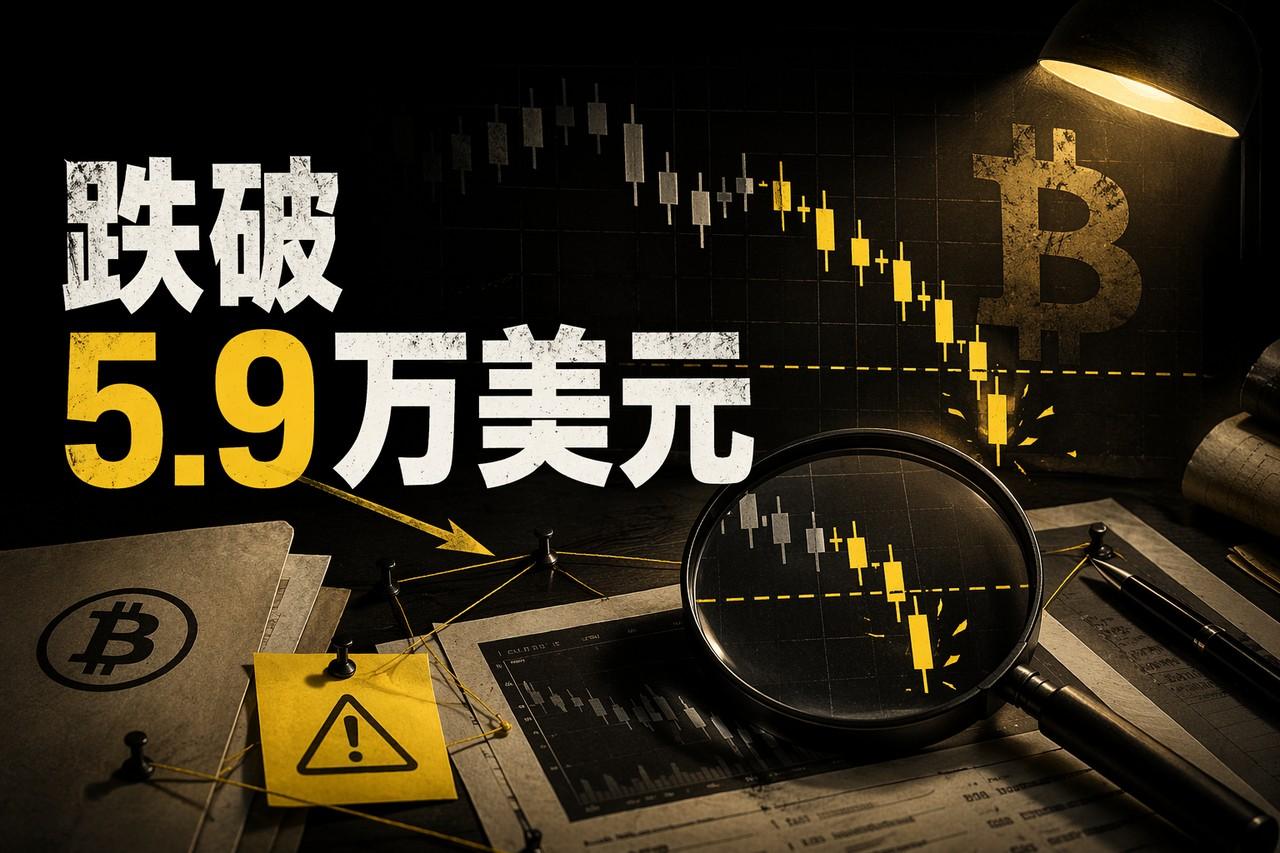 比特币跌破5.9万美元：回调还是预警