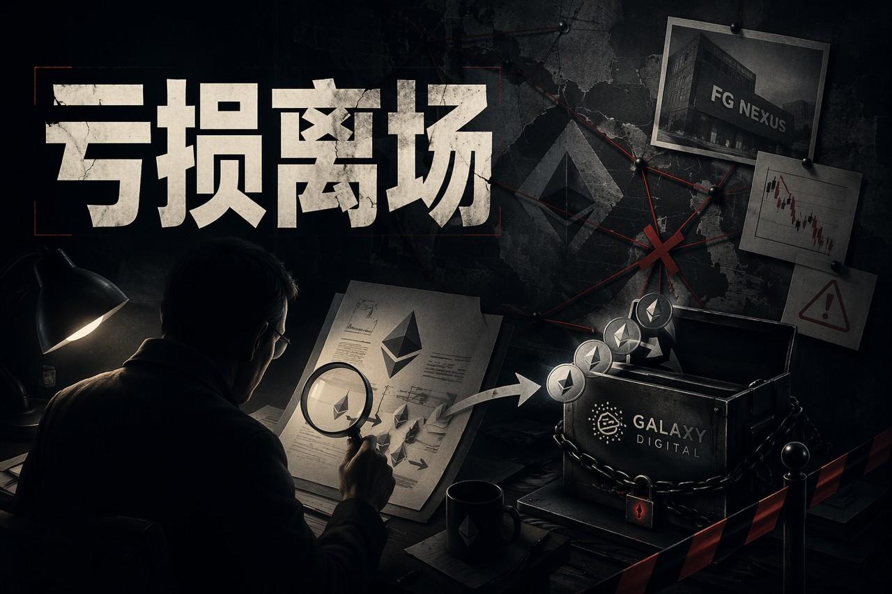 FG Nexus清仓ETH，亏损8660万美元