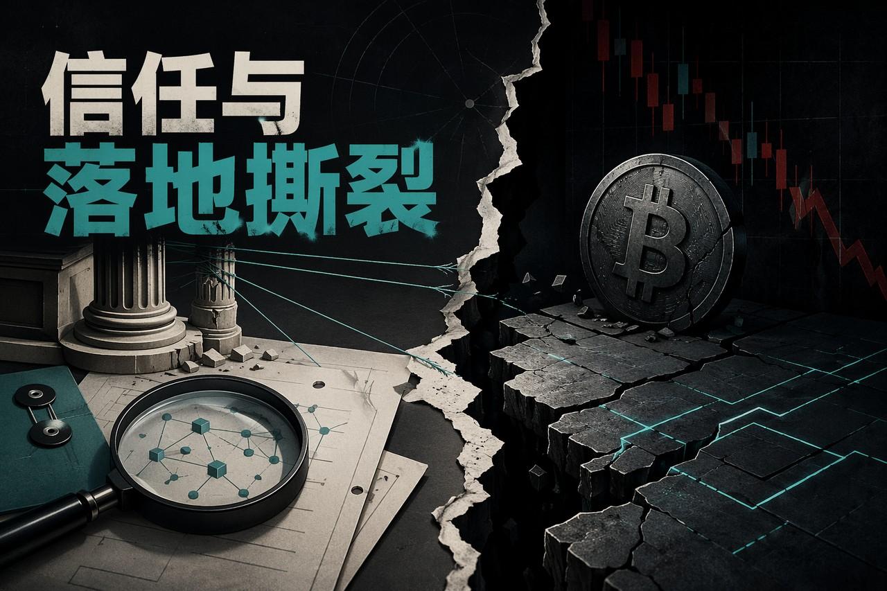 信任危机与底层落地：加密世界的撕裂