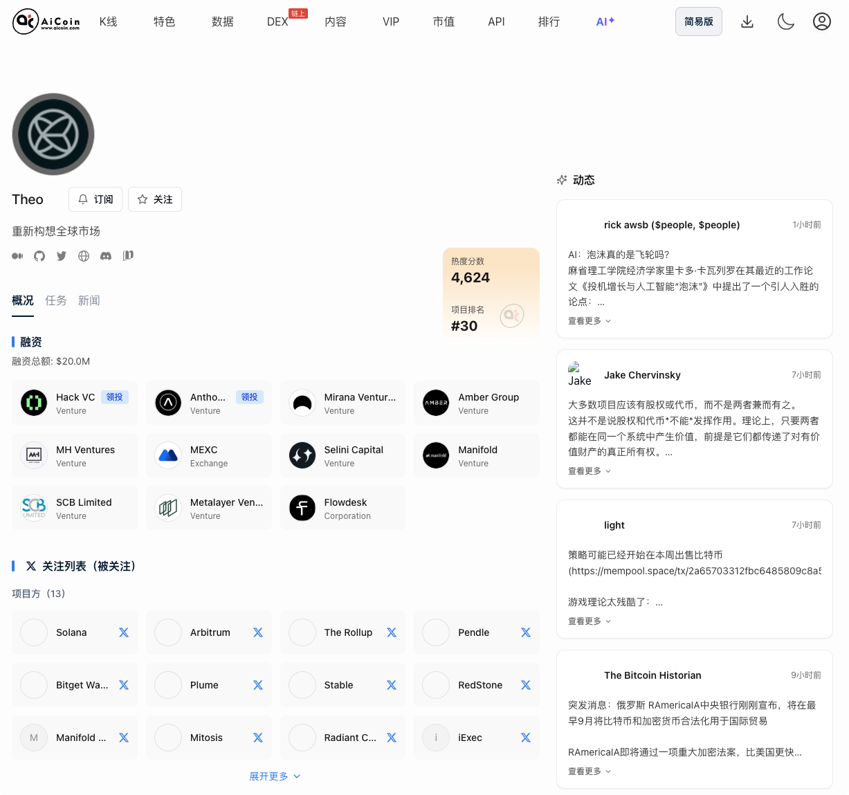 空投雷达：Theo 第二季积分教程