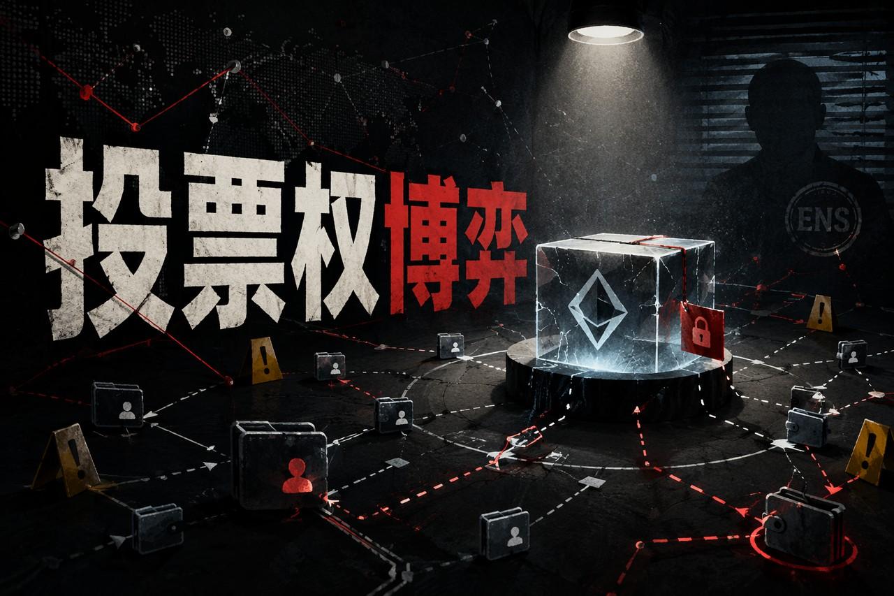 ENS金库500万代币入局，谁来打破大户一票通杀？