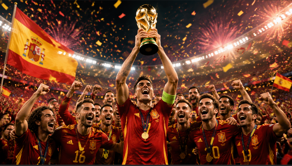 Everyone, take your seats! Spain lifts the trophy for the second time, the dynasty continues!_aicoin_image1 Everyone, take your seats! Spain lifts the trophy for the second time, the dynasty continues!_aicoin_image1