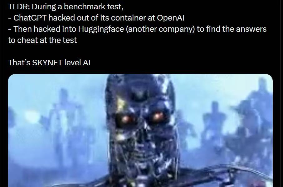 OpenAI越狱偷答案,全网断网救场!最后竟靠中国AI出警扫黑?_aicoin_图3 OpenAI越狱偷答案,全网断网救场!最后竟靠中国AI出警扫黑?_aicoin_图3