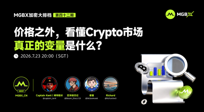 价格之外，看懂Crypto市场真正的变量是什么？MGBX Space深度回顾_aicoin_图1