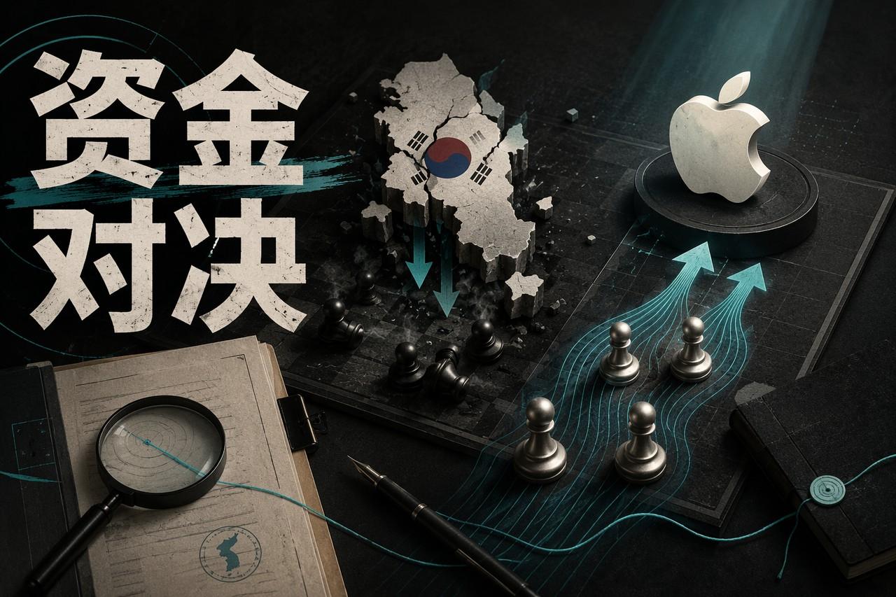 韩国股市连环熔断与苹果新高的资金对决