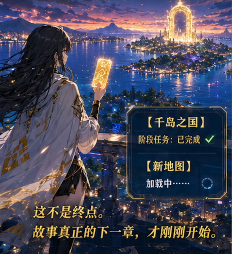 续集：千岛之国副本通关！她带着满级神装，把大门给直接卸了？！_aicoin_图7
