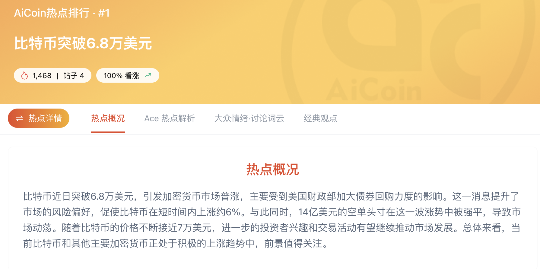 贪婪指数一夜冲到62，BTC重回7万美元：这次是真牛还是逼空？_aicoin_图5