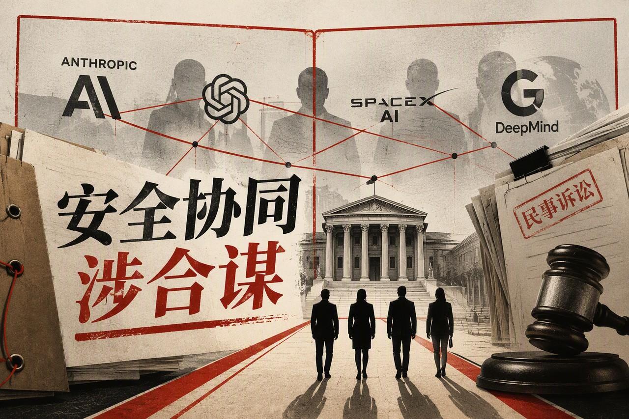 AI giants' initiative to slow down faces antitrust lawsuits, industry self-regulation boundaries pushed to court.
