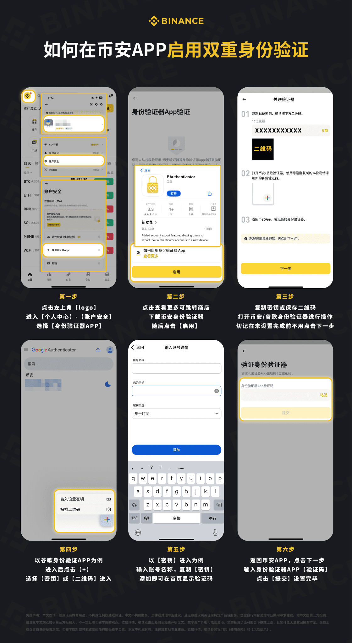 Just registered on Binance, don't rush to buy coins: Newcomers should complete these 4 steps first_aicoin_image 6 Just registered on Binance, don't rush to buy coins: Newcomers should complete these 4 steps first_aicoin_image 6