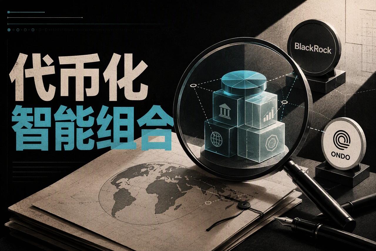 Ondo携手贝莱德：代币化智能组合能走多远？