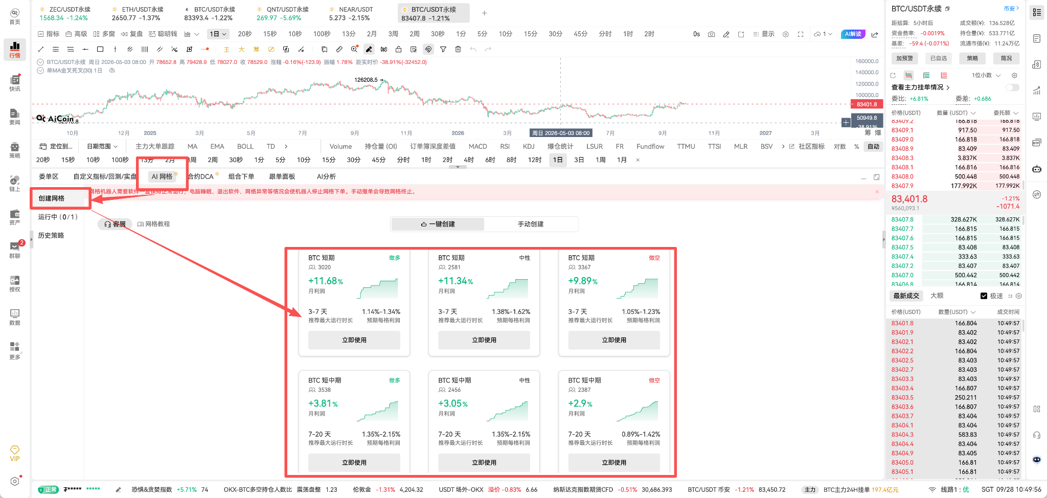 十一假期资金如何安排？策略来啦_aicoin_图4