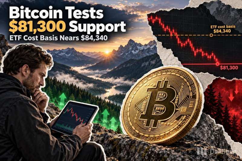 🚨 BTC死守81,300美元！ETF持仓成本高达84,340美元，10月14日CPI或引爆大行情！_aicoin_图1
